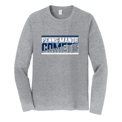 Port & Company Long Sleeve Fan Favorite Tee - Penns Manor Football General
