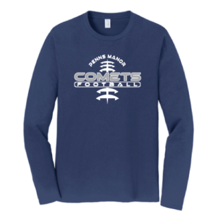 Port & Company Long Sleeve Fan Favorite Tee - Penns Manor Football