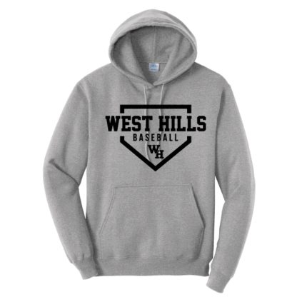 Port & Company Core Fleece Pullover Hooded Sweatshirt - West Hills Baseball