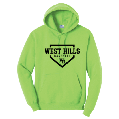 Port & Company Core Fleece Pullover Hooded Sweatshirt - West Hills Baseball - Image 3