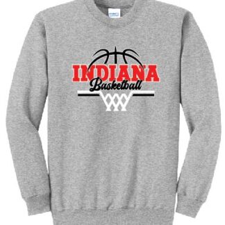 Port & Company Core Fleece Crewneck Sweatshirt - Indiana Girls Basketball