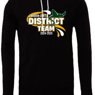 Bella + Canvas Unisex Sponge Fleece Pullover Hoodie - Marion Center Swimming