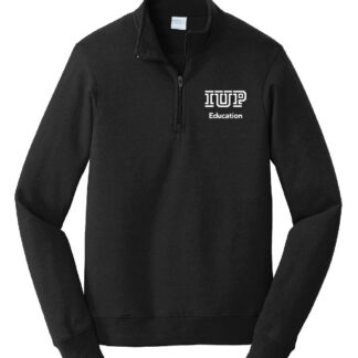Port & Company Fan Favorite Fleece 1/4-Zip Pullover Sweatshirt - IUP SPSEA