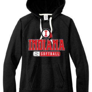 District Women’s Re-Fleece Hoodie - Indiana Softball