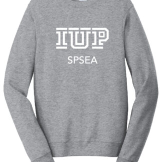 Port & Company Fan Favorite Fleece Crewneck Sweatshirt- IUP SPSEA