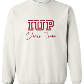 Gildan Heavy Blend Crewneck Sweatshirt - IUP Logo IUP Dance Team