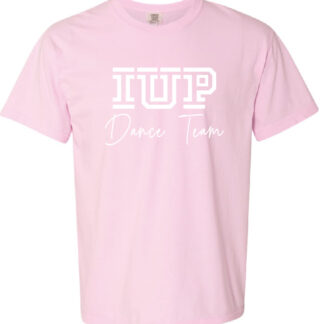 Comfort Colors Heavyweight Ring Spun Tee - IUP Logo IUP Dance Team