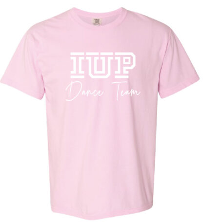 Comfort Colors Heavyweight Ring Spun Tee - IUP Logo IUP Dance Team
