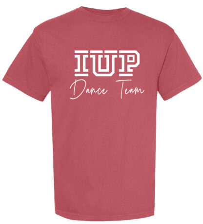 Comfort Colors Heavyweight Ring Spun Tee - IUP Logo IUP Dance Team - Image 3