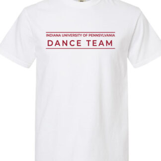 Comfort Colors  Heavyweight Ring Spun Tee IUP Text- IUP Dance Team
