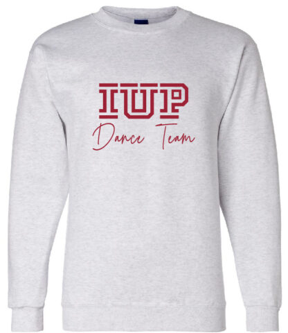 Champion Adult Powerblend Crewneck Sweatshirt IUP Logo- IUP Dance - Image 2