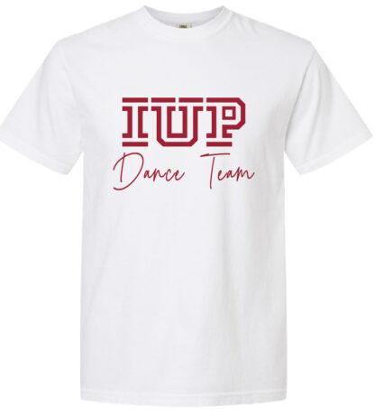 Comfort Colors Heavyweight Ring Spun Tee - IUP Logo IUP Dance Team - Image 4
