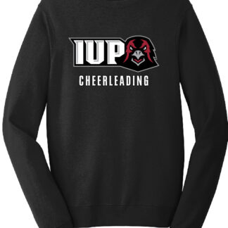 Port & Company Fan Favorite Fleece Crewneck Sweatshirt - IUP Cheerleading