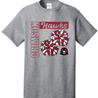 Port & Company Fan Favorite Tee Pompoms - IUP Cheerleading