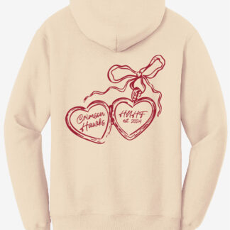 Port & Company Core Fleece Pullover Hooded Sweatshirt Locket - IUP Cheerleading