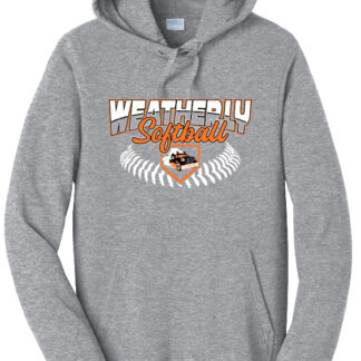 Port & Company Fan Favorite Fleece Pullover Hooded Sweatshirt - Weatherly Area High School Softball