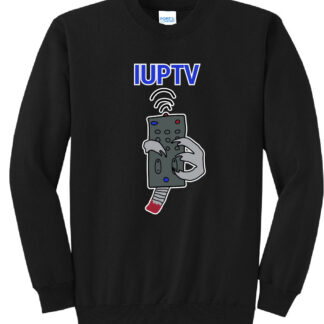 Port & Company Core Fleece Crewneck Sweatshirt - IUP TV (Remote)