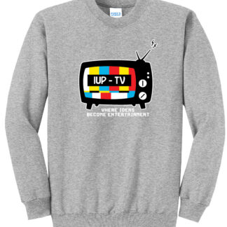 Port & Company Core Fleece Crewneck Sweatshirt - IUP TV (TV)