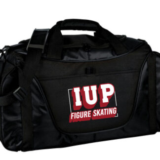 Port Authority Medium Two-Tone Duffel - IUP Figure Skating
