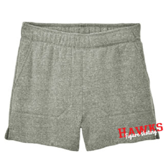District Women’s Perfect Tri Fleece Short: Hawk Figure Skating - IUP Figure Skating