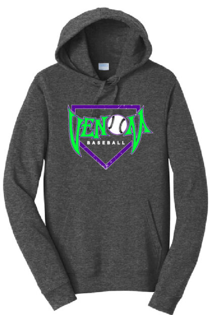 Port & Company Fan Favorite Fleece Pullover Hooded Sweatshirt - Venom Baseball
