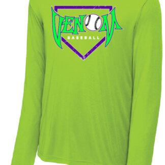 Sport-Tek Long Sleeve PosiCharge Competitor Tee - Venom Baseball
