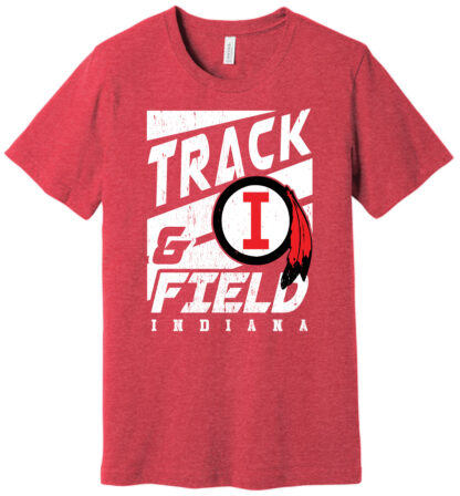 Bella + Canvas Unisex Jersey Short Sleeve Tee - Indiana Track & Field