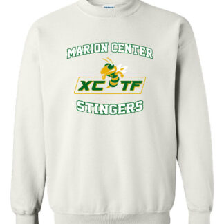 Gildan Heavy Blend Crewneck Sweatshirt: MCXC/TF Logo - Marion Center Track & Field