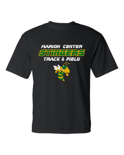 Performance T-Shirt: Track & Field Logo - Marion Center Track & Field