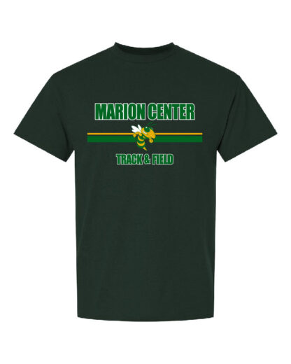 Gildan DryBlend 50 Cotton/50 Poly T-Shirt: MC T&F Bee Logo- Marion Center Track & Field - Image 2