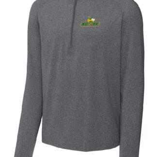Sport-Tek Sport-Wick Stretch 1/4-Zip Pullover: XC-TF Logo - Marion Center Track & Field