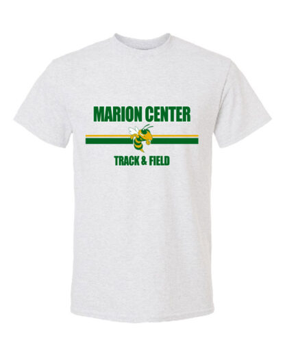 Gildan DryBlend 50 Cotton/50 Poly T-Shirt: MC T&F Bee Logo- Marion Center Track & Field - Image 4