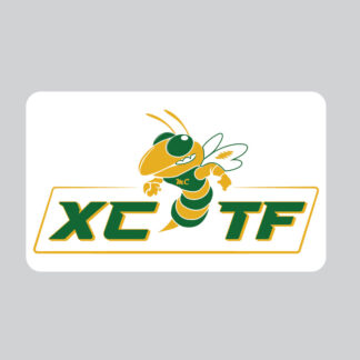 Magnet: XC/TF Track and field logo - Marion Center Track & Field