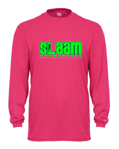 B-Core Long Sleeve T-Shirt: 3 color - Slaam Basketball