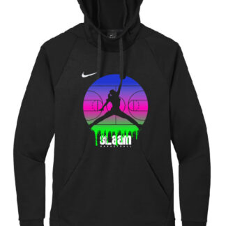 Nike Therma-FIT Pullover Fleece Hoodie: Jump Man - Slaam Basketball