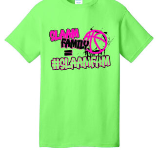 Port & Company Fan Favorite Tee: Slaam Family - Slaam Basketball