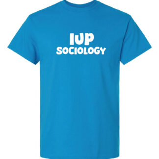 Gildan Ultra Cotton 100% US Cotton T-Shirt Sapphire - IUP Sociology