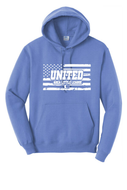 Port & Company Core Fleece Pullover Hooded Sweatshirt - United Baseball - Image 4
