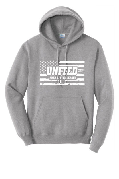 Port & Company Core Fleece Pullover Hooded Sweatshirt - United Baseball - Image 3
